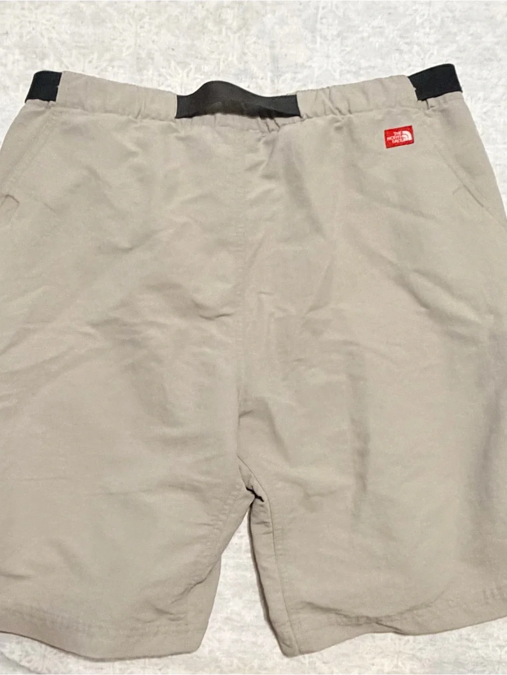 The North Face Men’s Cargo Hiking Shorts Gray Nylon Belted Size Medium